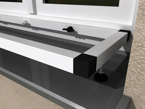 Euro držák - detail