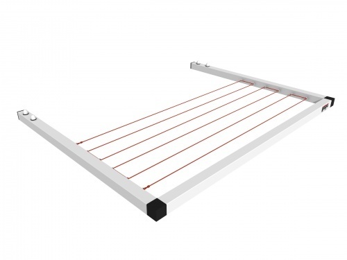 Pevný sušák prádla na balkón